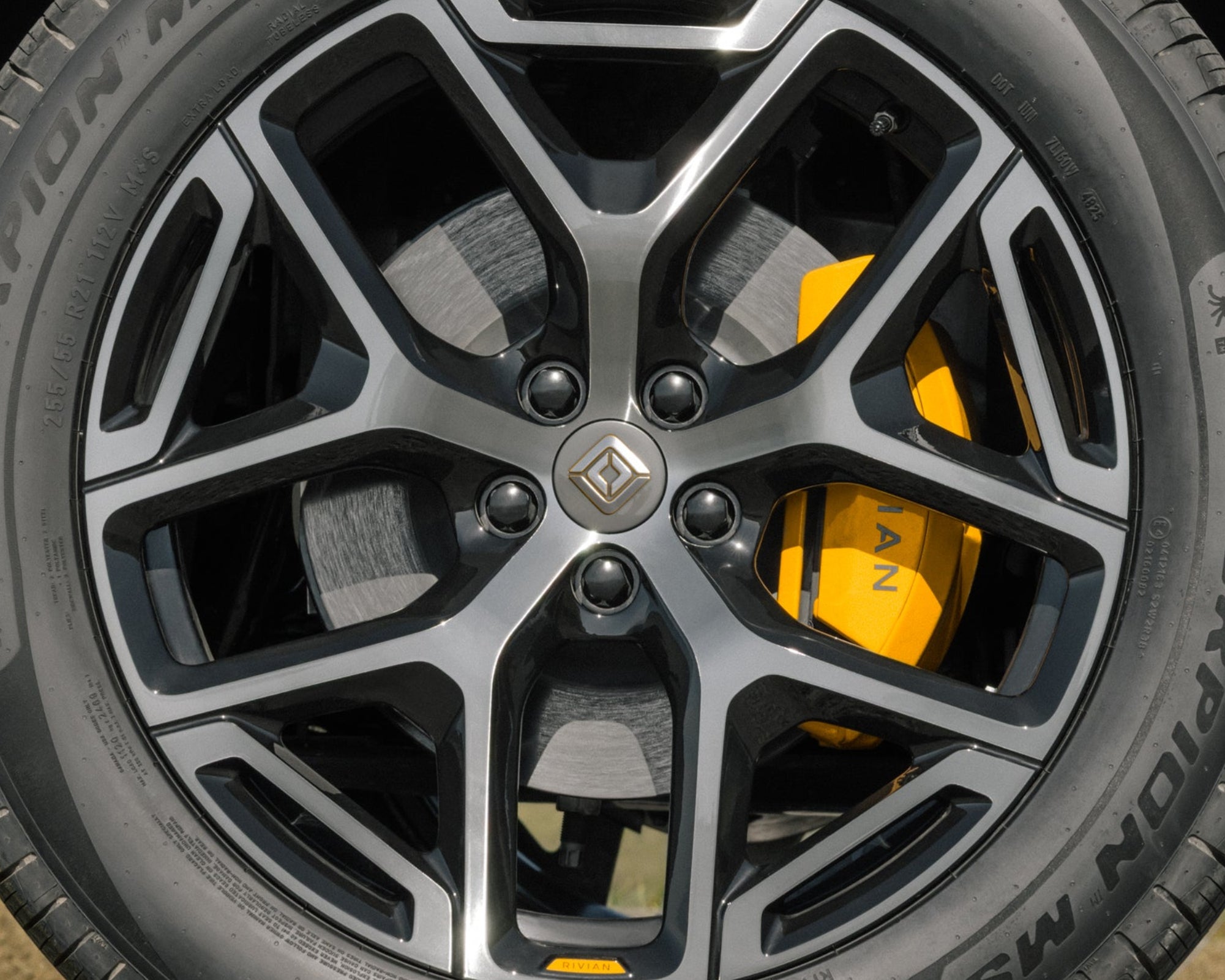 R2 21” Liquid Tungsten All-Season Wheel and Tire Set