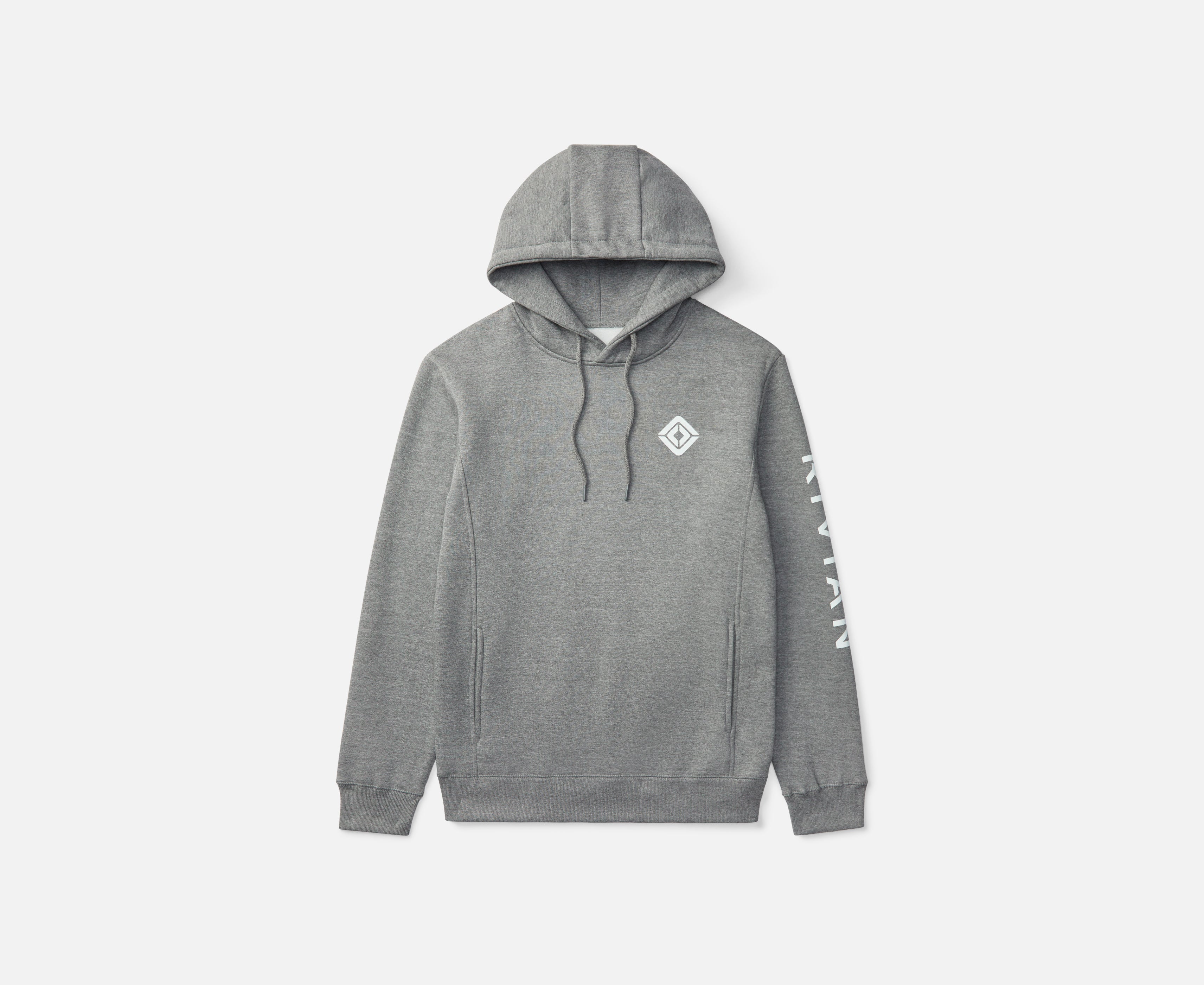 Lifemania Logo Hoodie グレー Compass Logo Hoodie