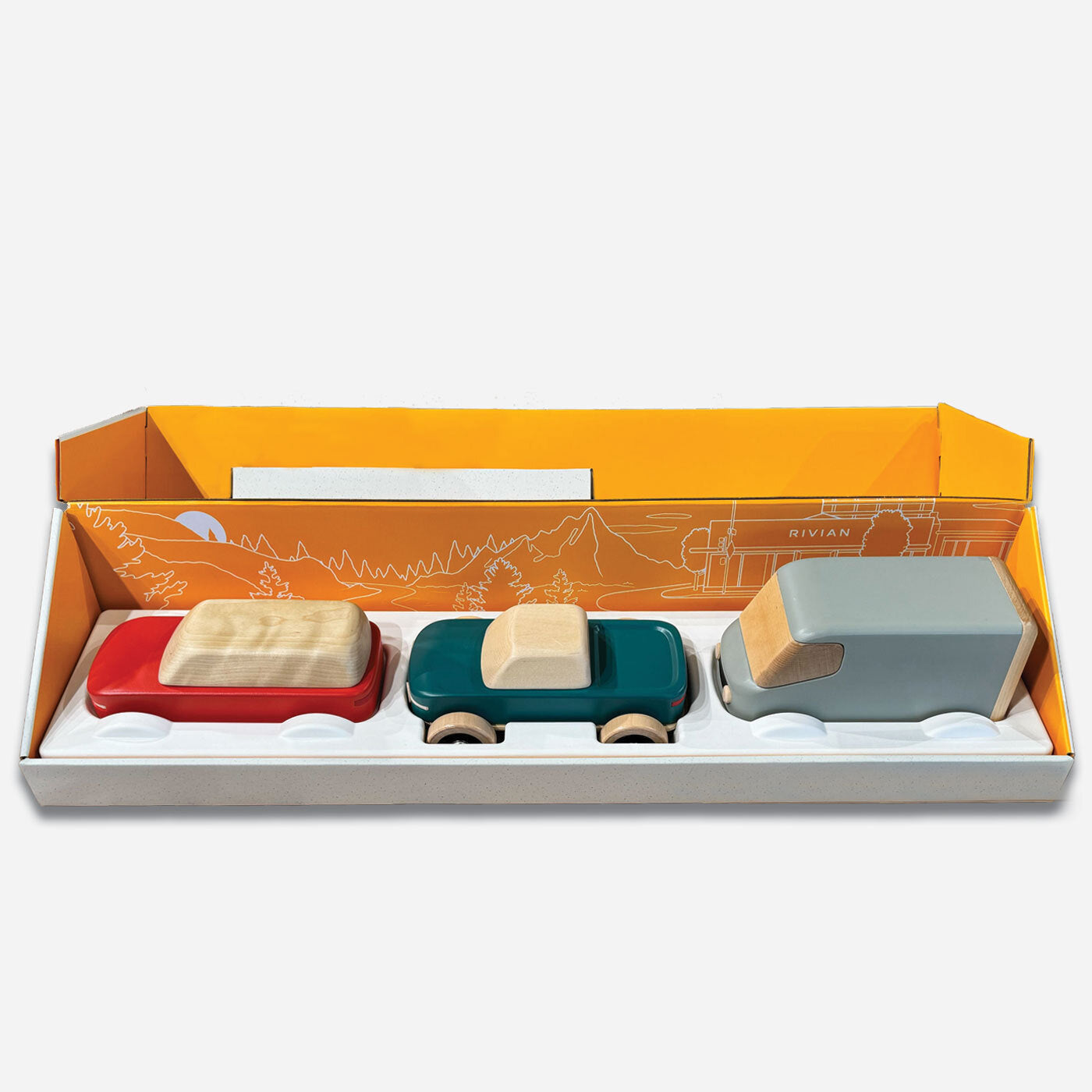 Rivian Wooden Vehicle Set