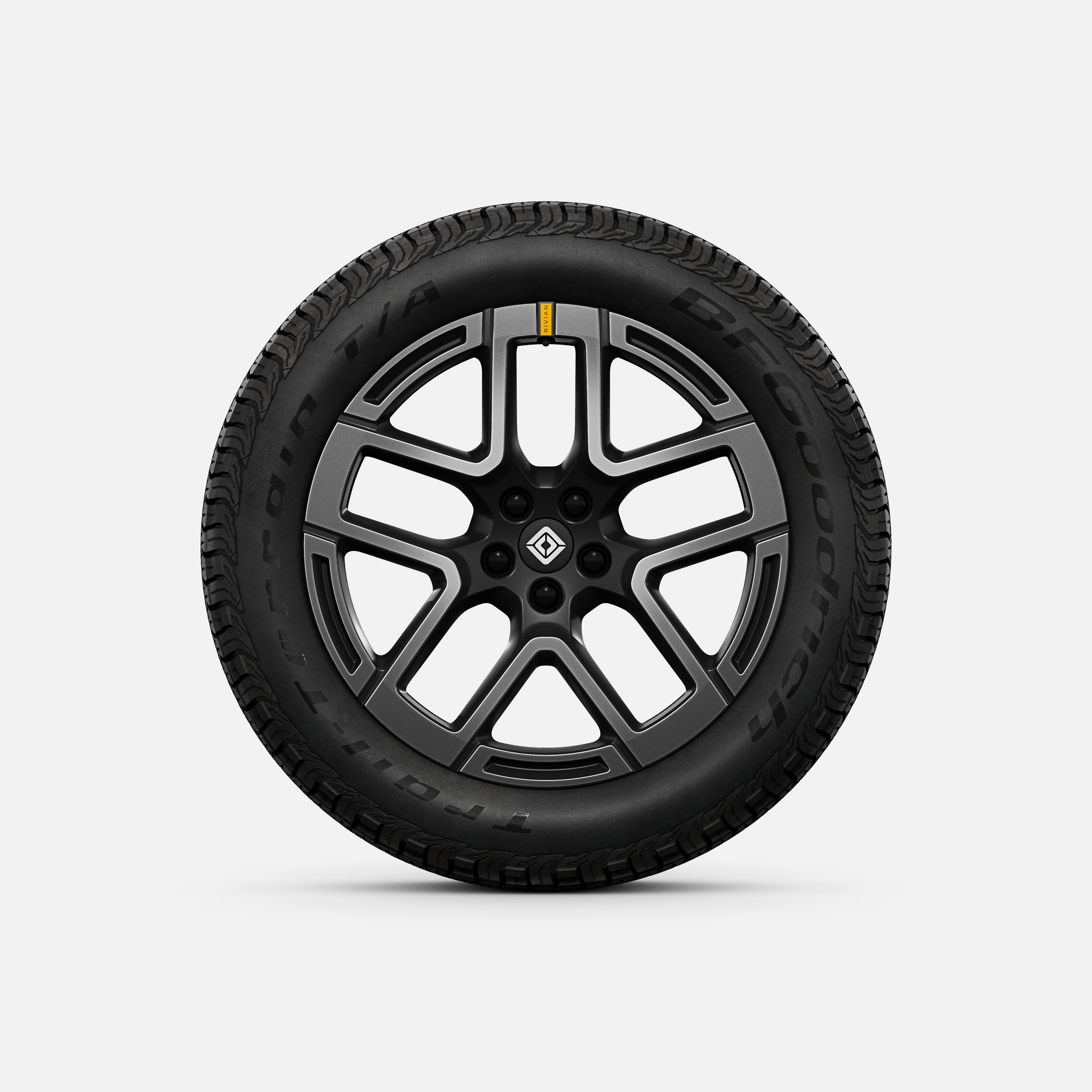 R2 20" Black Sand All-Terrain Wheel and Tire Set