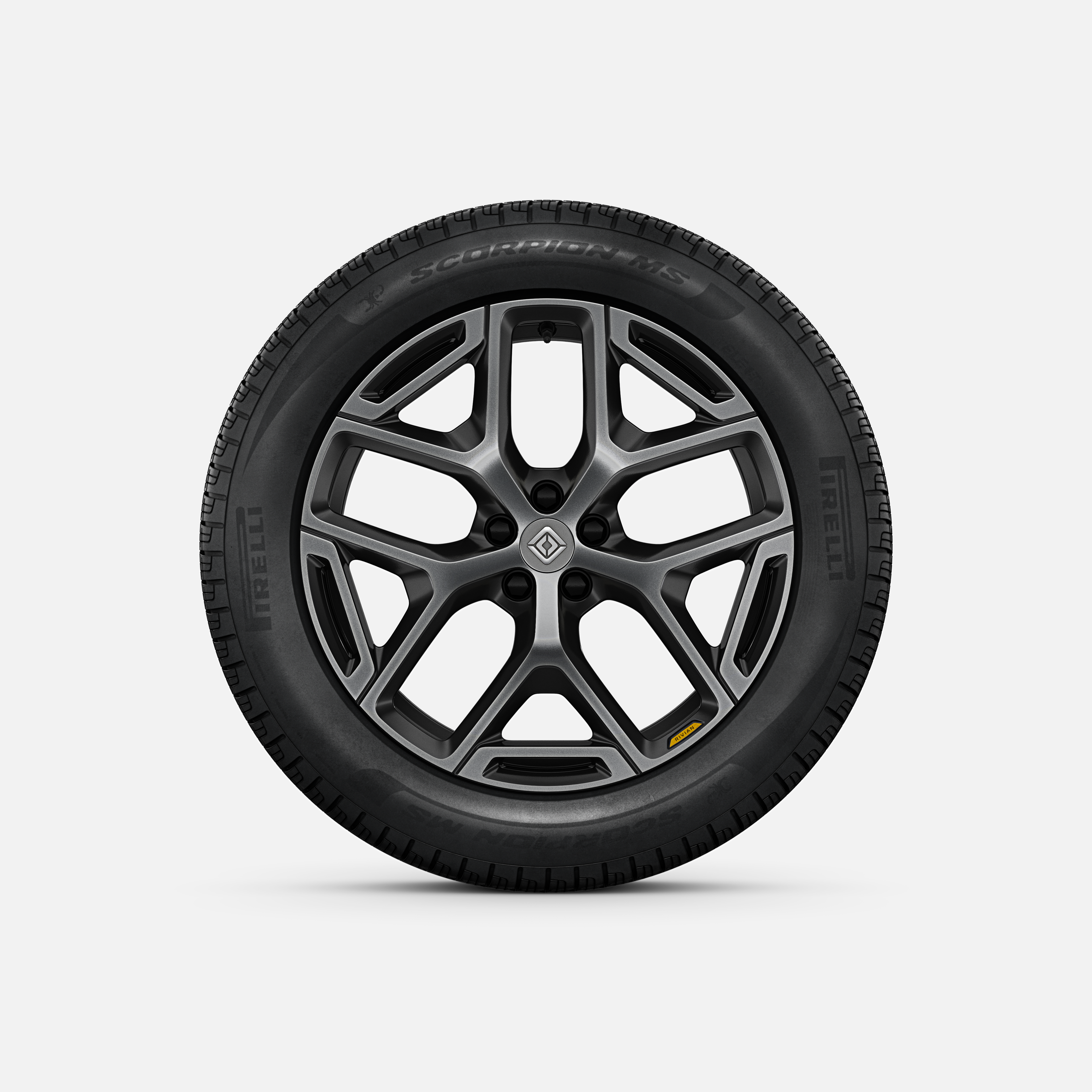 21 gears R2 21” Liquid Tungsten All-Season Wheel and Tire Set