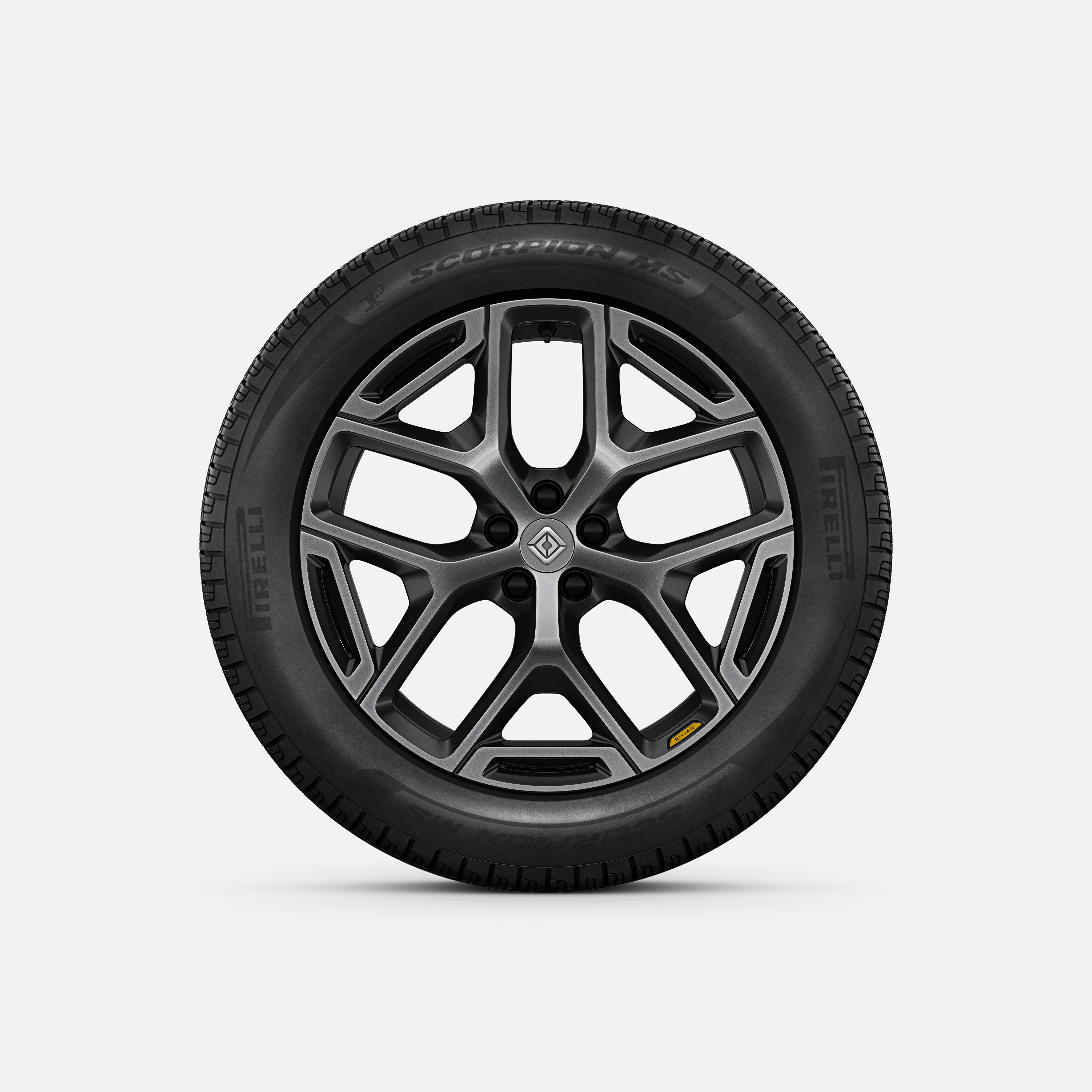R2 21” Liquid Tungsten All-Season Wheel and Tire Set