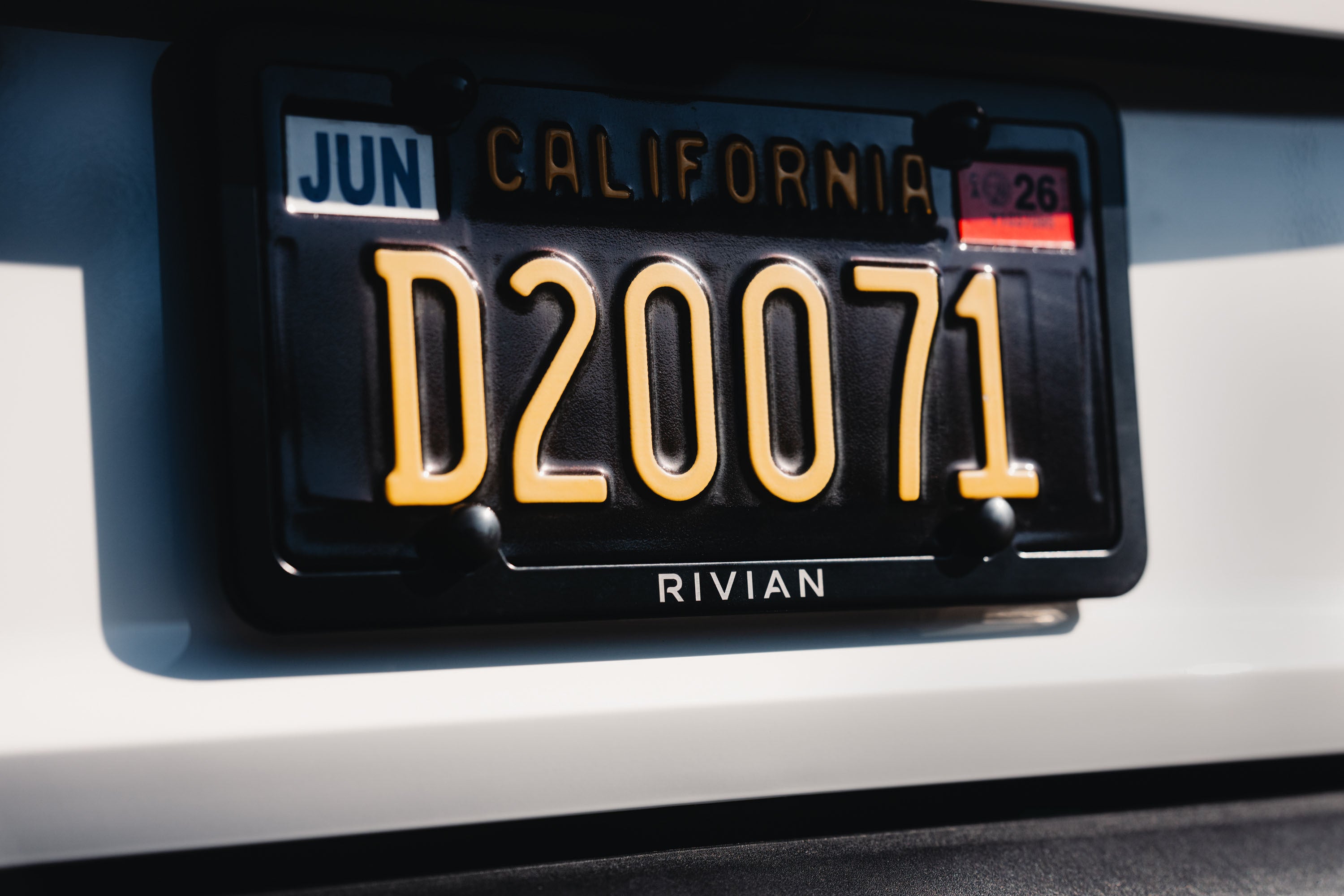 Rivian License Plate Frame