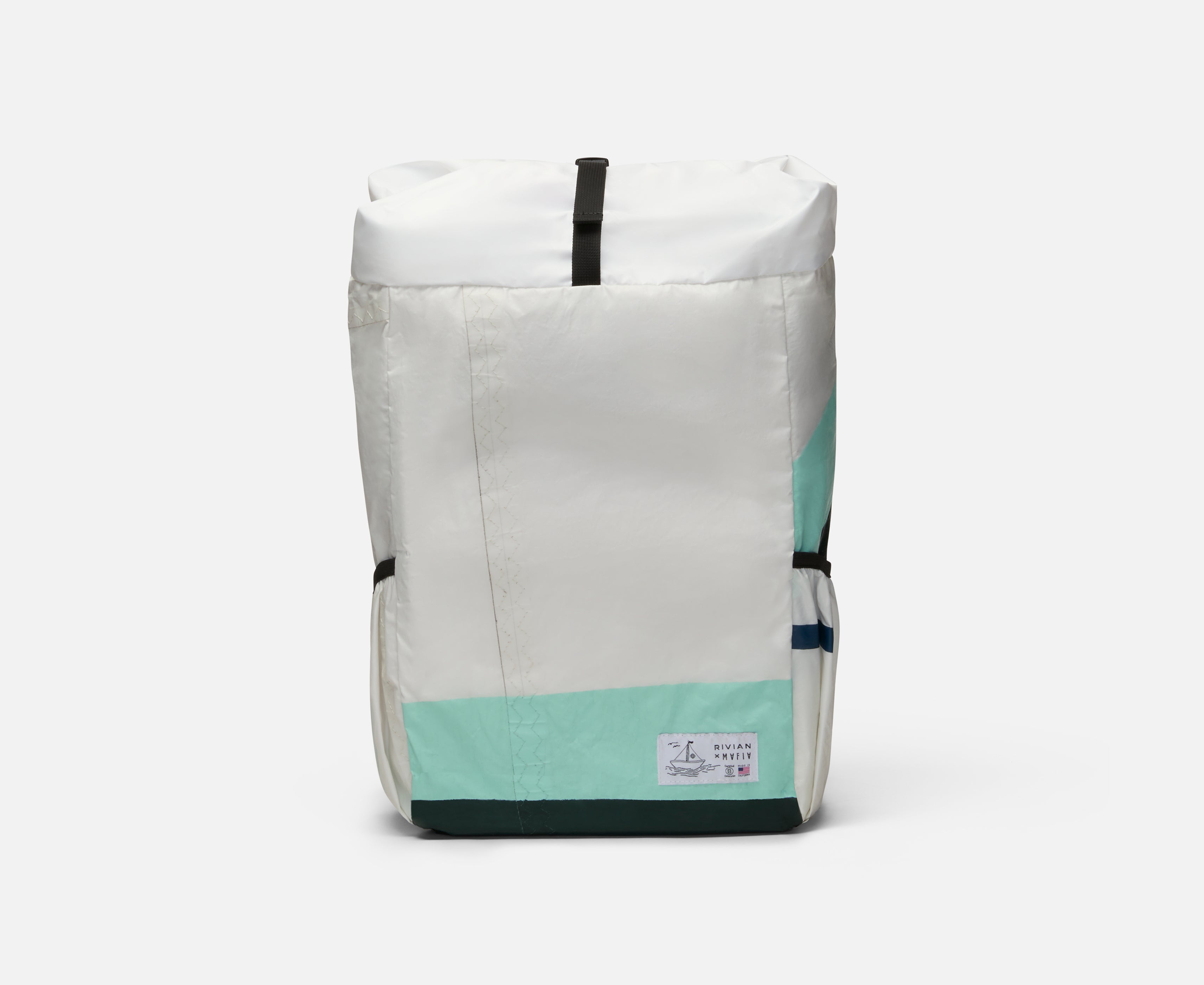 Upcycled Rolltop Backpack